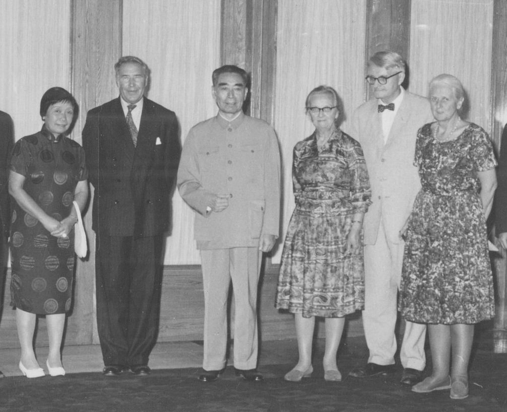 10. With Premier Zhou Enlai 周恩来, Beijing, 1st October 1964.